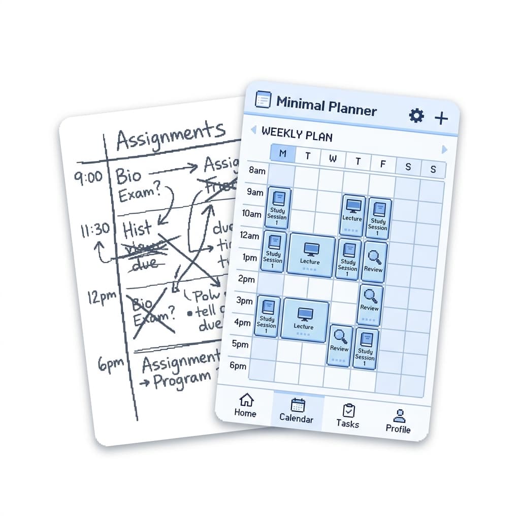 Studyflow app interface